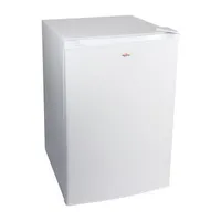 Compact Upright Freezer- 3.1 cu ft (88L)- White- Frost-Free- Flat Back