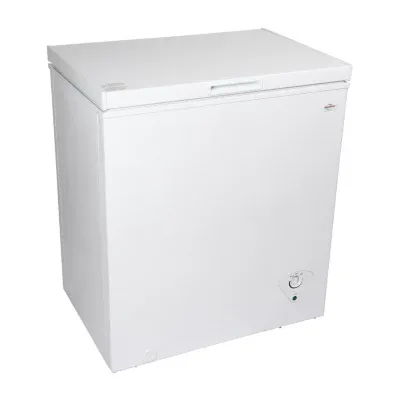 Koolatron Compact Chest Freezer 5.0 cu ft (155L) White- Manual Defrost