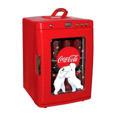 Coca-Cola 28 Can Portable Cooler Warmer with Display AC/DC 25L (26 qt)