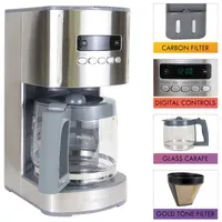 Kenmore® Programmable 12-cup Coffee Maker - Stainless Steel