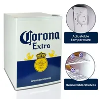 Corona Mini Beer Fridge with Freezer- 70 L/ 74 Qt-  2.4 Cu Ft