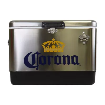 Corona Ice Chest Cooler with Bottle Opener- 51L (54 qt)- 85 Cans