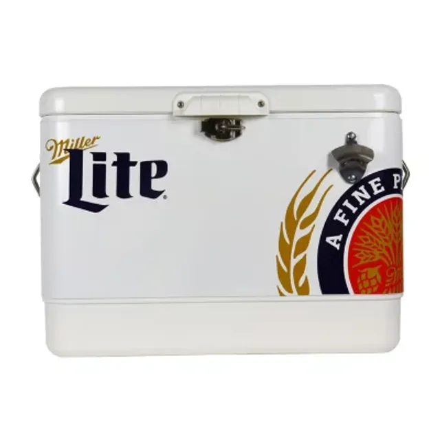 Koolatron Modelo 14 Qt. Retro Ice Chest Cooler with Bottle Opener