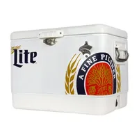 Miller Lite Ice Chest Cooler with Bottle Opener- 51L (54 qt)- 85 Cans