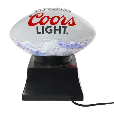 Coors Light Hot Air Popcorn Maker Air-Popper with Football Serving Bowl