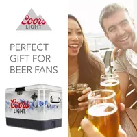 Coors Light Ice Chest Cooler with Bottle Opener- 51L (54 qt)- 85 Cans