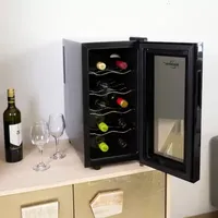 Koolatron Urban Series 10 Bottle Wine Cooler Freestanding Wine Fridge