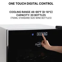 Koolatron 20 Bottle Wine Cooler Freestanding Thermoelectric Wine Fridge