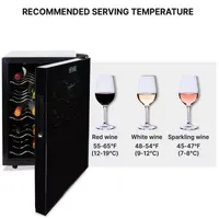 Koolatron 20 Bottle Wine Cooler Freestanding Thermoelectric Wine Fridge