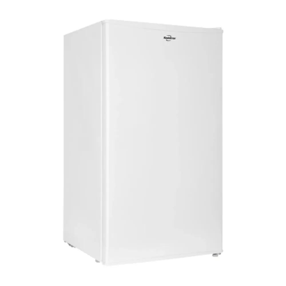 Koolatron Compact Fridge with Freezer- 3.2 Cu Ft- White