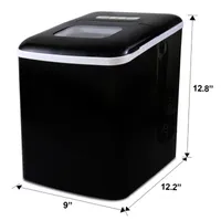 Koolatron KIM-26 Compact Countertop Ice Maker with Digital Controls