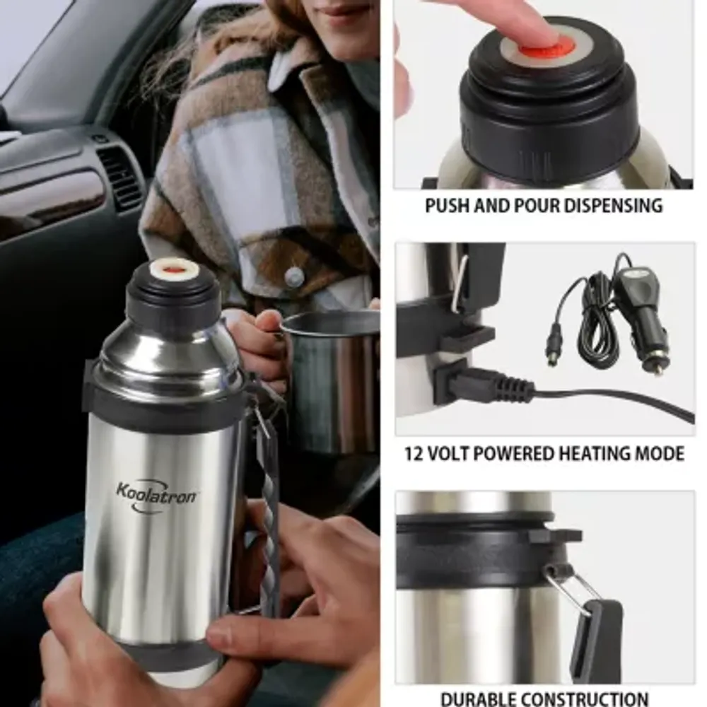 Koolatron 12V Insulated Vacuum Flask with Heater