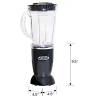 Total Chef Miracle Blender- Bullet Blender with Travel Cups- 12 pc Set