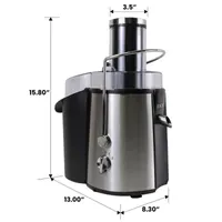 Total Chef Juicin' Juicer Wide Mouth Centrifugal Juice Extractor- 700W