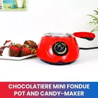 Total Chef Chocolatiere Chocolate Melter and Fondue Pot- 8.8 oz (250 g)