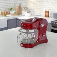 Kenmore Elite Ovation 5 qt Stand Mixer with Pour-In Top- 500W- Red