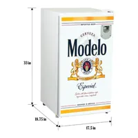 Modelo Compact Fridge with Bottle Opener- 90 L/ 95 Qt 3.2 Cu Ft