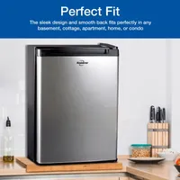 Super Kool 45 Portable Fridge 1.76 Cu Ft 12V Stainless Steel