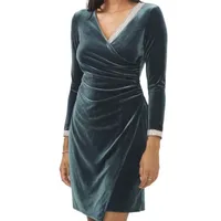 MSK Long Sleeve Embellished Sheath Dress