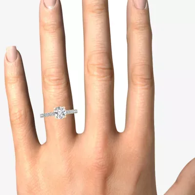 CT. T.W. Round White Diamond 14K Gold Engagement Ring