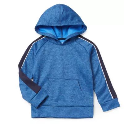 Okie Dokie Toddler Boys Dri-Fit Moisture Wicking Fleece Hoodie