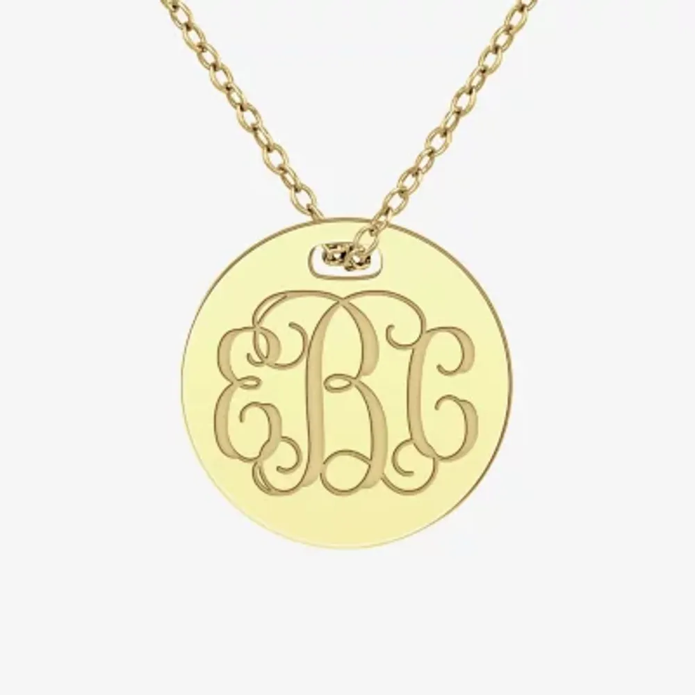 Womens 24K Gold Over Silver Pendant Necklaces