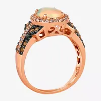 Le Vian® Ring featuring 7/8 CT. Neopolitan Opal™ 1/3 Chocolate Diamonds® 1 3/8 Nude Diamonds™ set 14K Strawberry Gold®