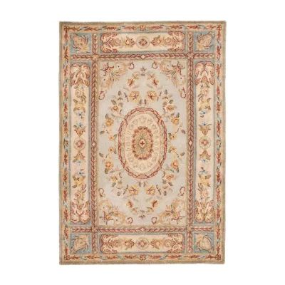 Safavieh Courtney Floral Hand Tufted Wool Indoor Rectangular Accent Rug