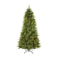 Nearly Natural Vancouver Faux 7 Foot Pre-Lit Fir Christmas Tree