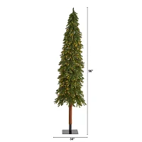 Nearly Natural Grand 8 Foot Pre-Lit Christmas Tree