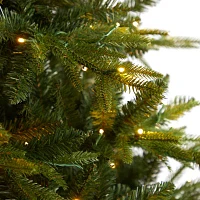 Nearly Natural Faux Foot Pre-Lit Fir Christmas Tree