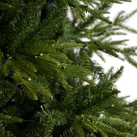 Nearly Natural Faux Multi Lites 9 Foot Pre-Lit Fir Christmas Tree