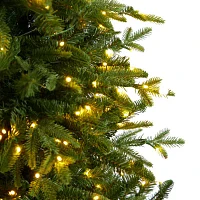 Nearly Natural Montreal Faux 6 Foot Pre-Lit Spruce Christmas Tree