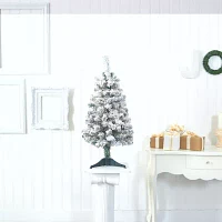 Nearly Natural Faux 3 Foot Spruce Christmas Tree