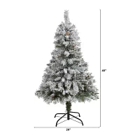 Nearly Natural Faux 4 Foot Pine Christmas Tree