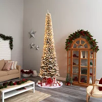 Nearly Natural Faux 11 Foot Pre-Lit Christmas Tree