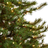 Nearly Natural Faux Foot Pre-Lit Pine Christmas Tree