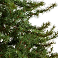 Nearly Natural Faux Foot Pre-Lit Pine Christmas Tree