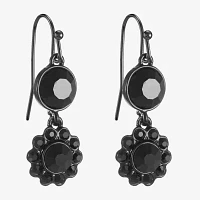 Mixit Black Drop Earrings