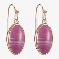 Liz Claiborne Oval Drop Earrings