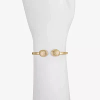 Liz Claiborne Textured Round Cuff Bracelet