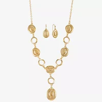 Liz Claiborne Y Necklace And Drop Earring Womens 2-pc. Jewelry Set