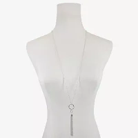 Liz Claiborne Tassel Womens 34 Inch Strand Necklace