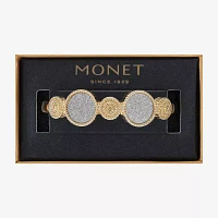 Monet Jewelry Two Tone Round Bangle Bracelet