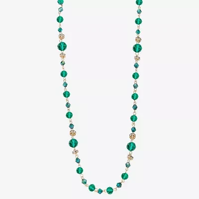 Liz Claiborne 34 Inch Rolo Beaded Necklace