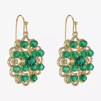 Liz Claiborne Cluster Drop Earrings