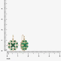 Liz Claiborne Cluster Drop Earrings