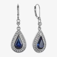 Monet Jewelry Glass Drop Earrings