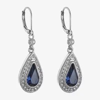 Monet Jewelry Glass Drop Earrings