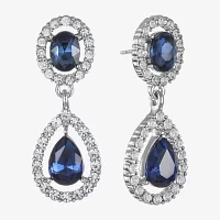 Monet Jewelry Glass Drop Earrings